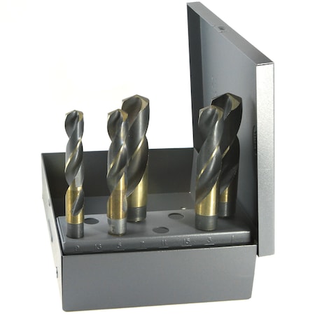 Drillco 5PC IMP "FLAT" DRILL SET 9/16-1" BY 8THS 1000EF5